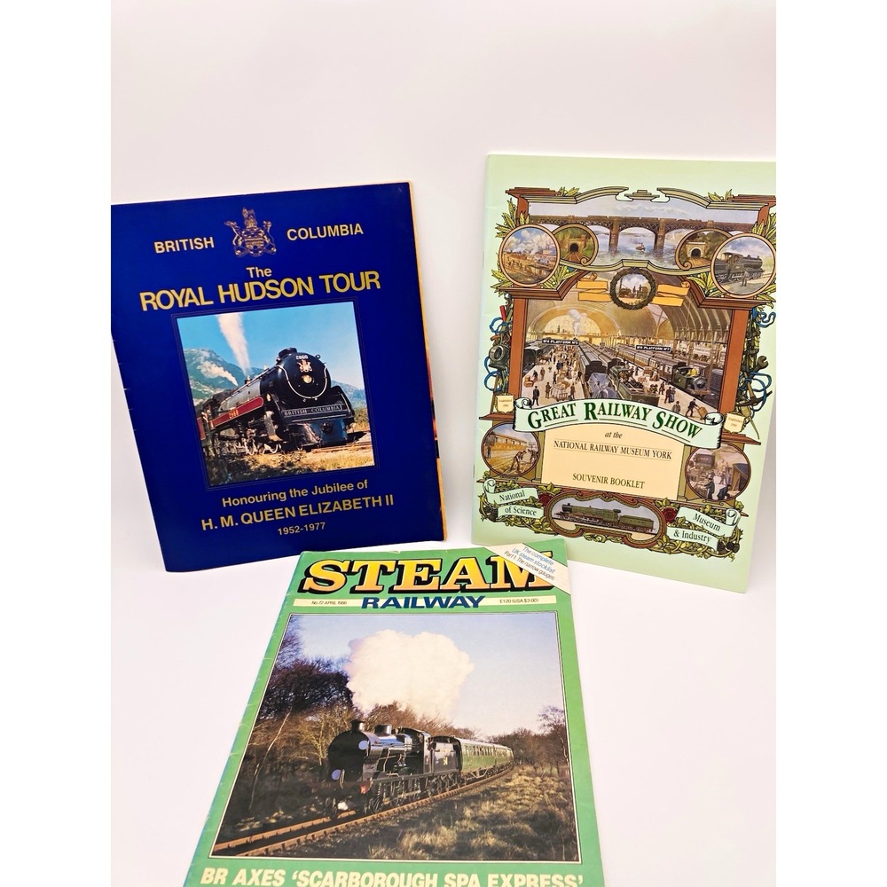 Train Enthusiasts Lot: Royal Hudson Tour, Great Railway Show, Steam Railway